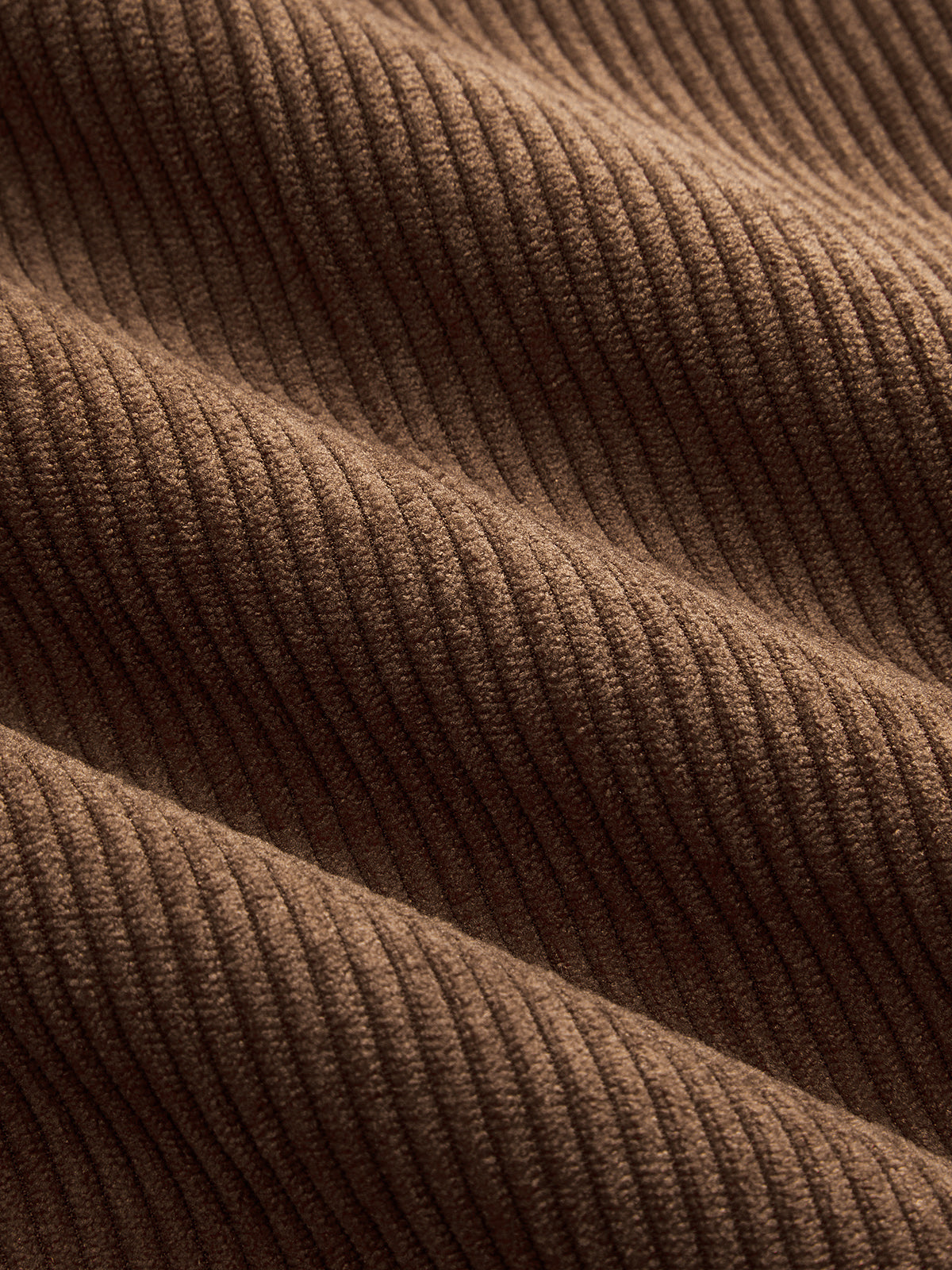 Horsebit Detail Corduroy Two‑Piece Pants Set