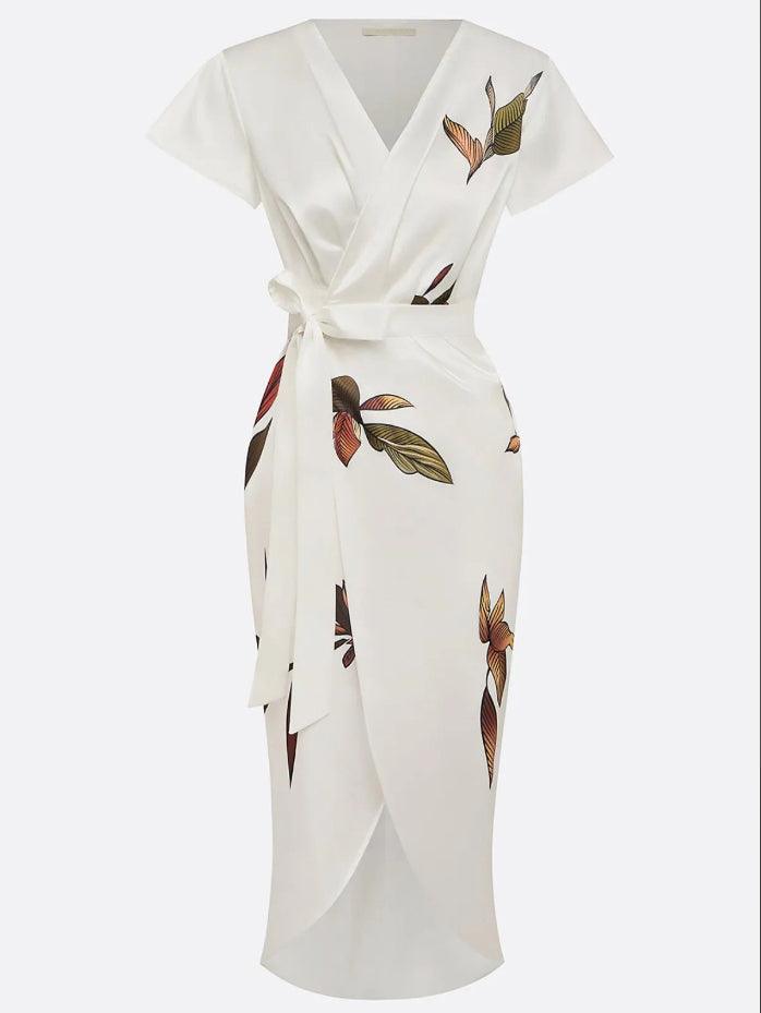 Elira Wrap Elegance Dress