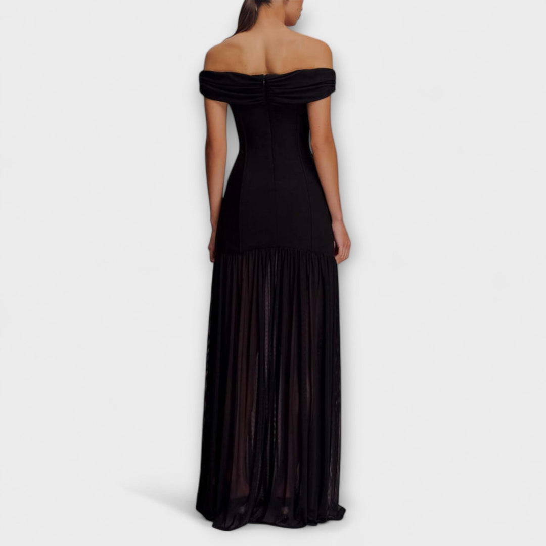 Valerina Floral Strapless Maxi Dress