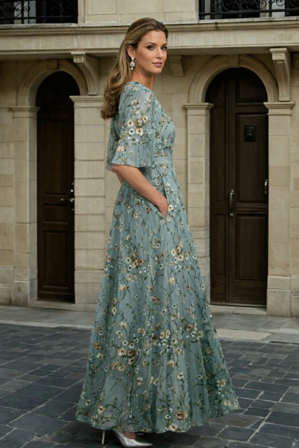 Elowira Boho V-Neck Dress