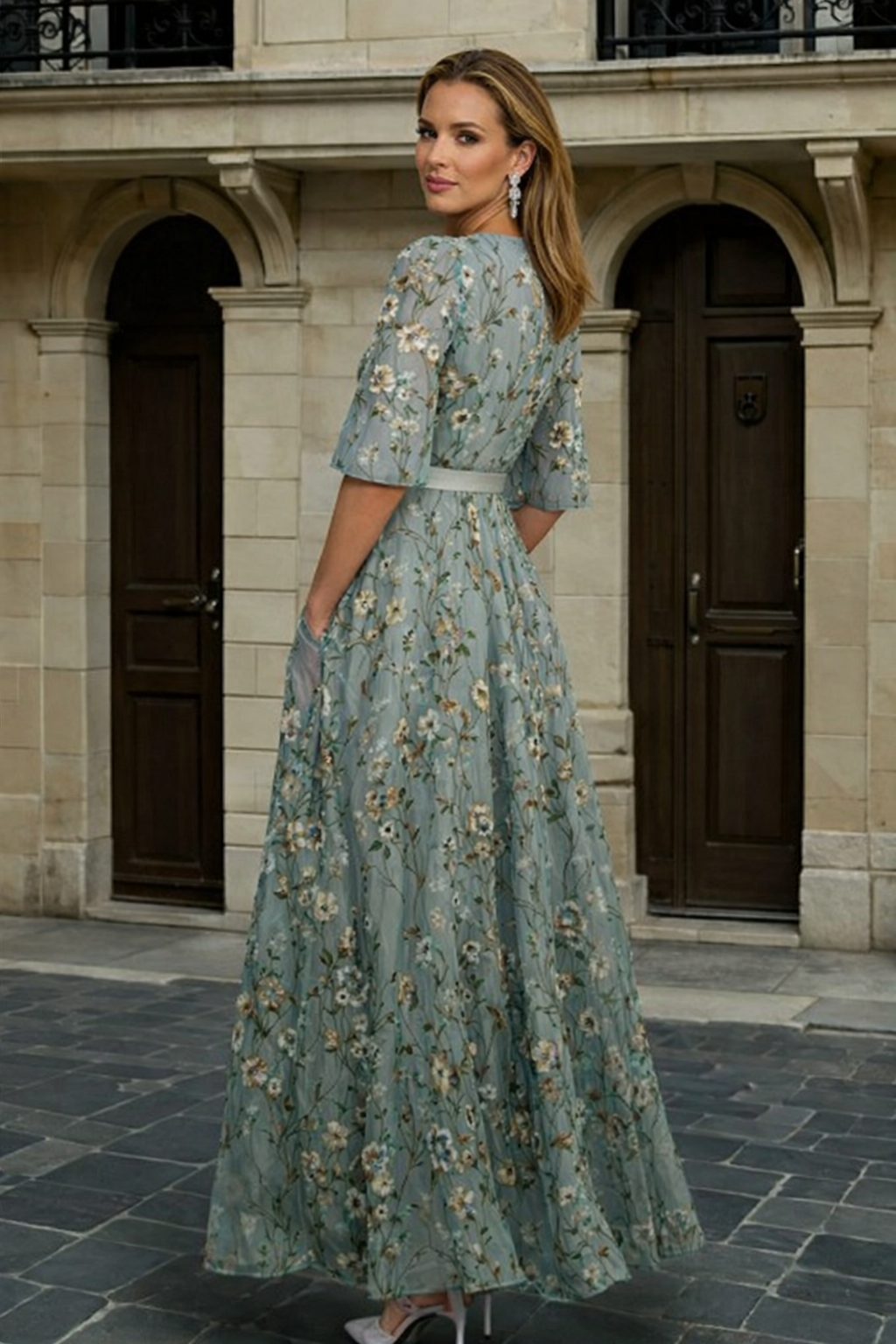 Elowira Boho V-Neck Dress