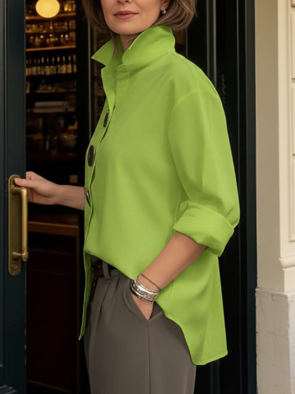 VERA ELEGANT COLLAR BLOUSE