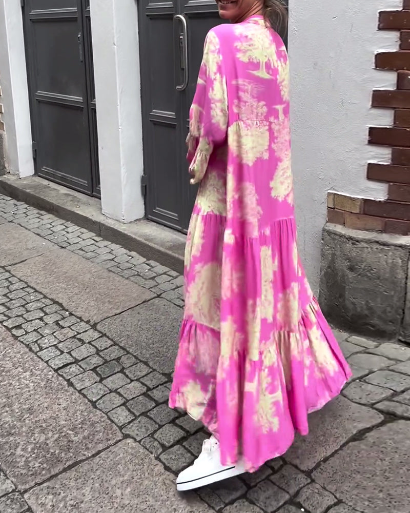 Honey - Flowing Long Dress