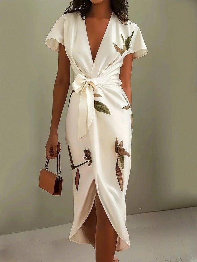 Elira Wrap Elegance Dress
