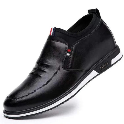 LIAM LEATHER SLIP-ON SNEAKERS