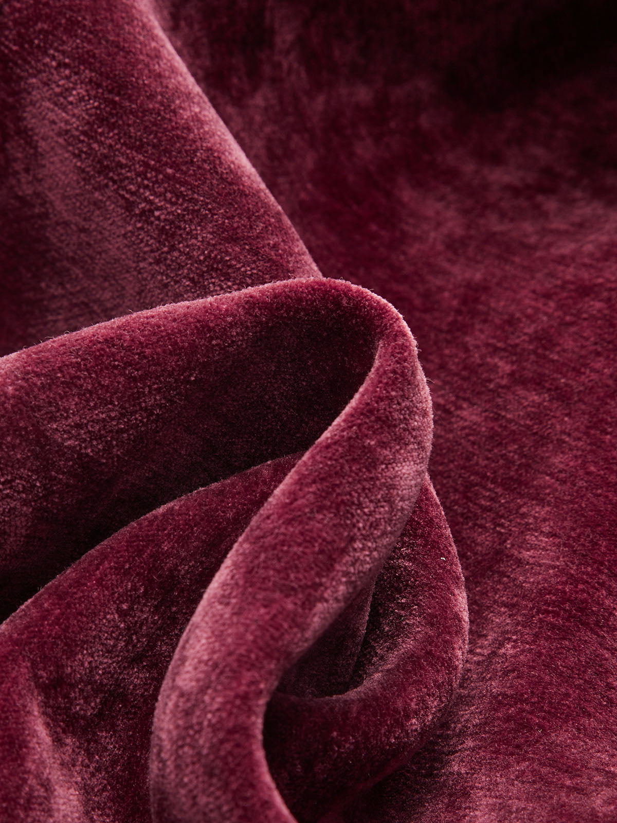 Velvet Pocket Straight-Leg Pants