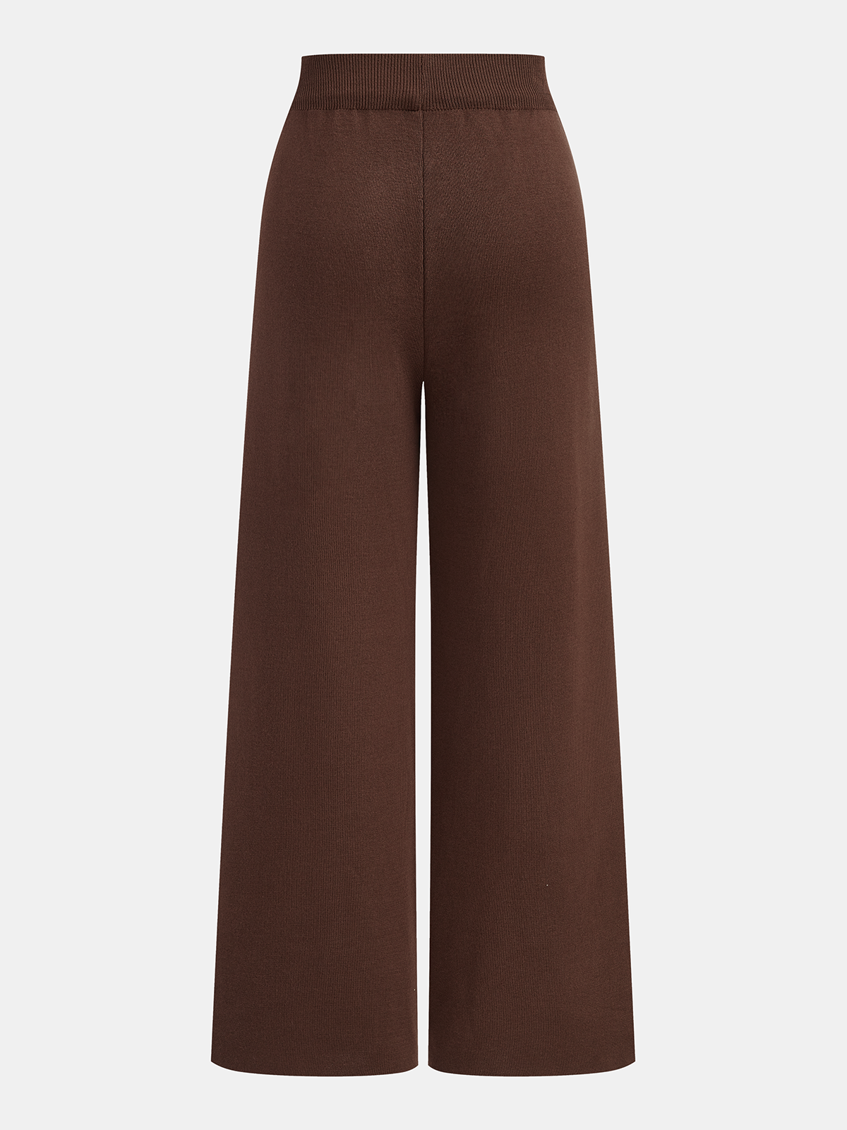 Three-Piece Knit Turtleneck Top Cardigan Pants Set