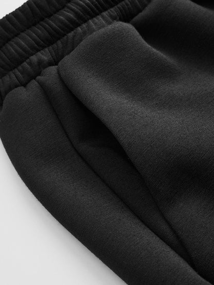 Off-Shoulder Sweatshirt & Drawstring Pants Set