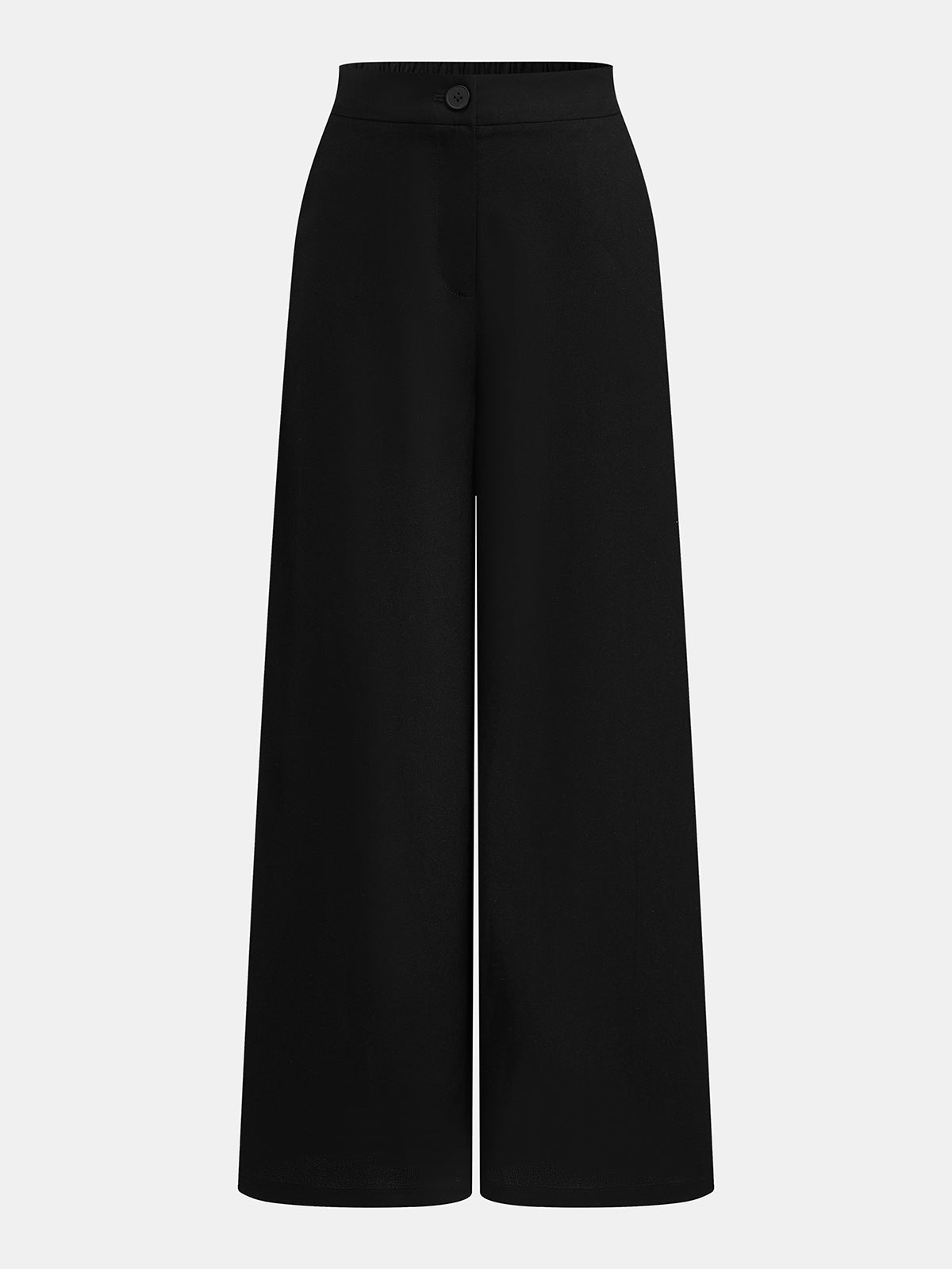 Linen Blend Tie-Back Top & Wide Leg Pants Set