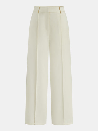 Asymmetric Cut‑Out Peplum Blazer & Pants Set