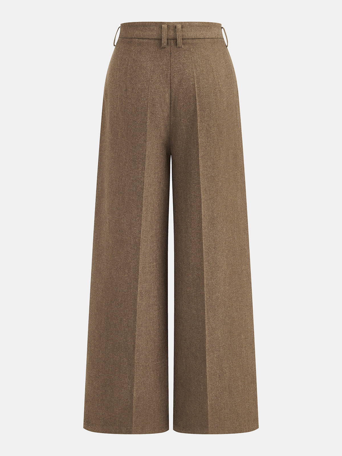 Pleated Tailored Wide‑Leg Pants