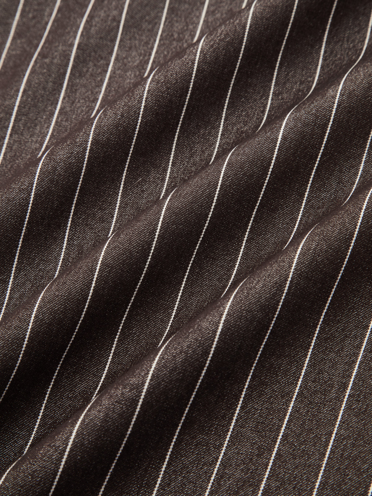 Twisted Waist Pinstripe Wide Leg Pants