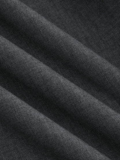 Wrap‑Over Pleated Tapered Pants