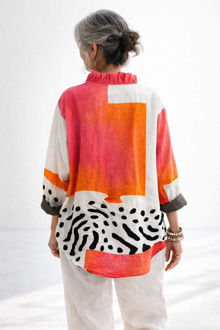 MARIEL LUMINOUS BLOUSE