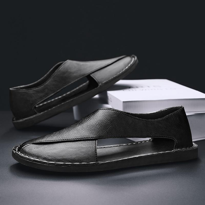 CASCADE LEATHER SANDALS