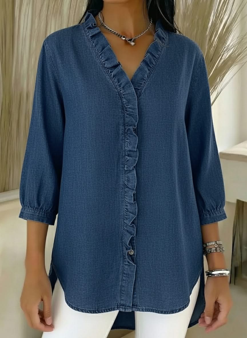 CELESTE RUFFLE TOP