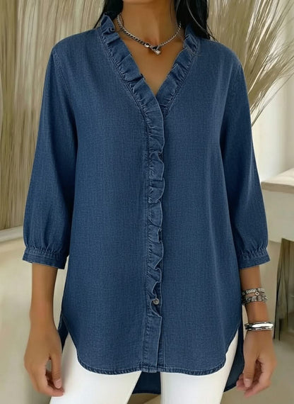 CELESTE RUFFLE TOP