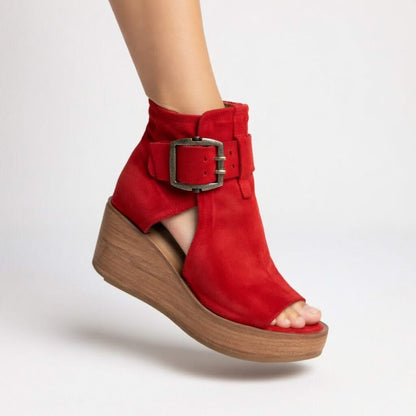 BELLWICK SUMMER WEDGE BOOTS