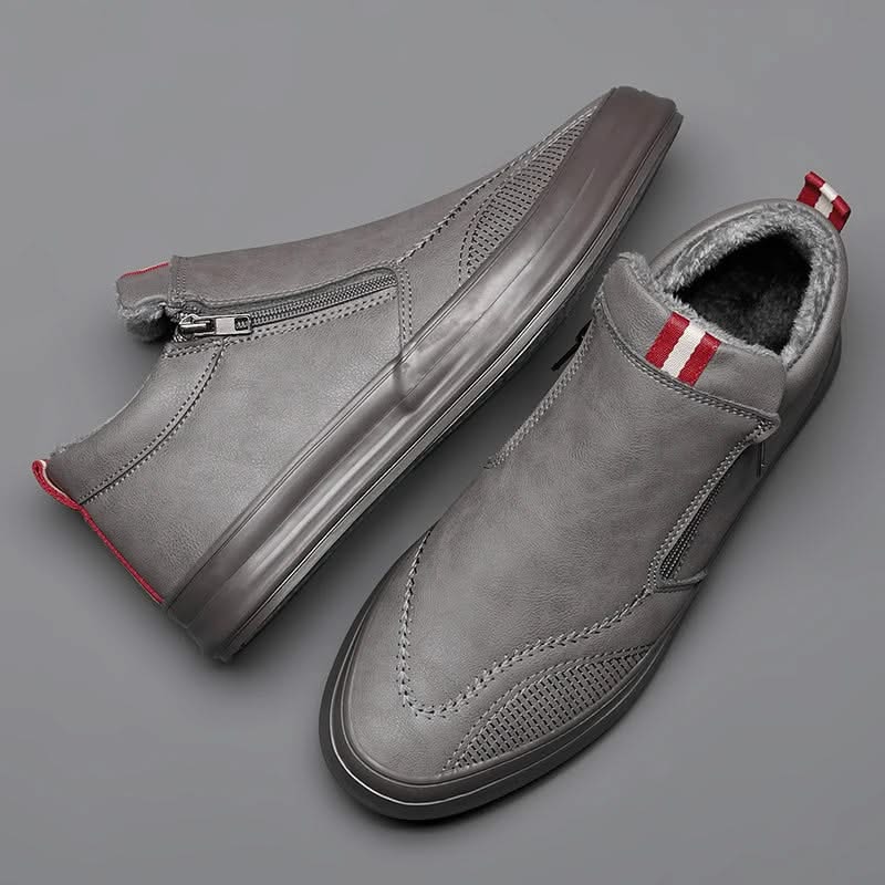 BROOKS LEATHER SNEAKERS