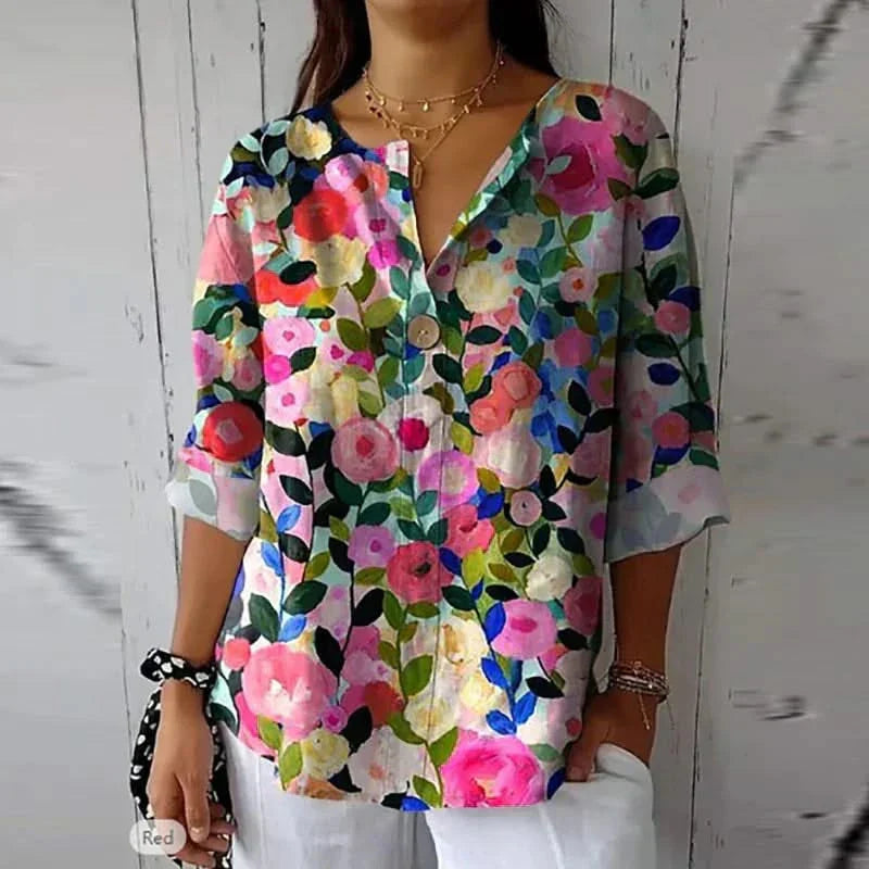 AMELIA LIGHT BLOOM BLOUSE