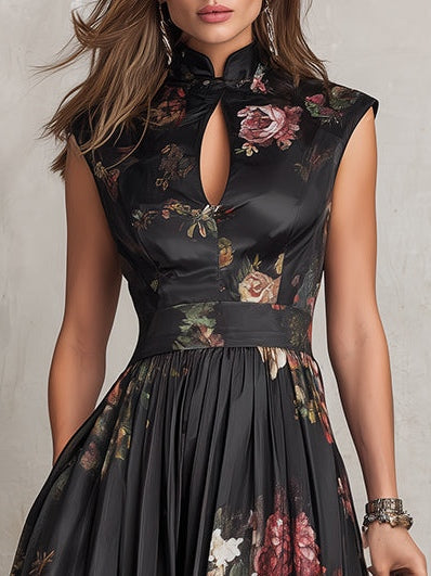 Eloria Elegant Midi Dress