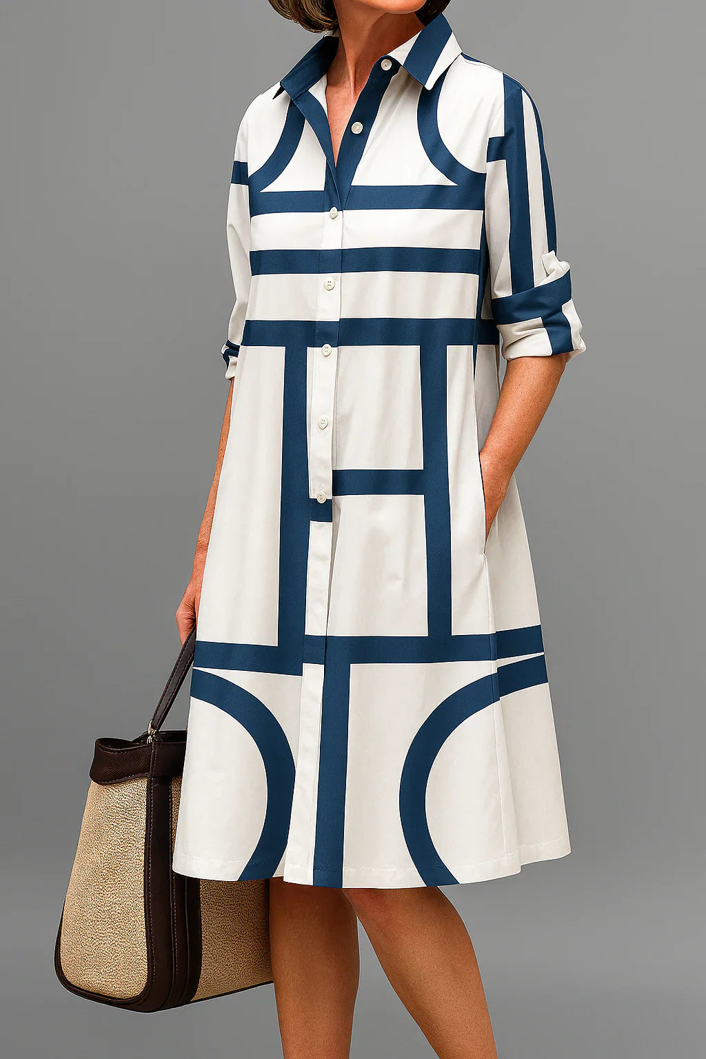 Elina Comfortable Midi Dress