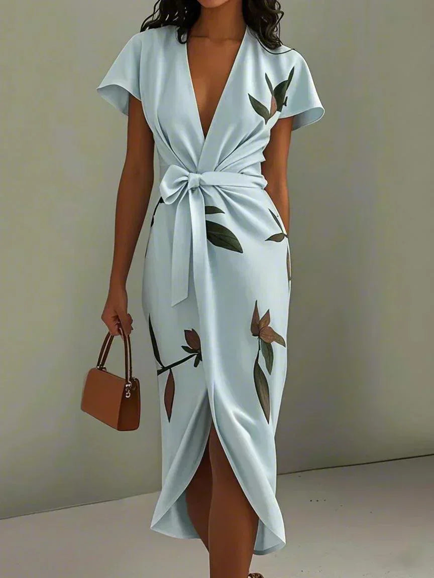 Elira Wrap Elegance Dress
