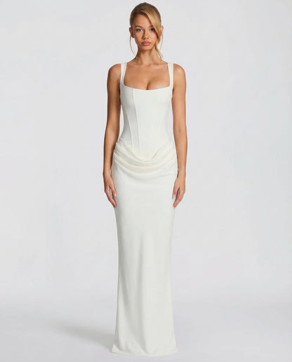 Elira Hourglass Maxi Dress