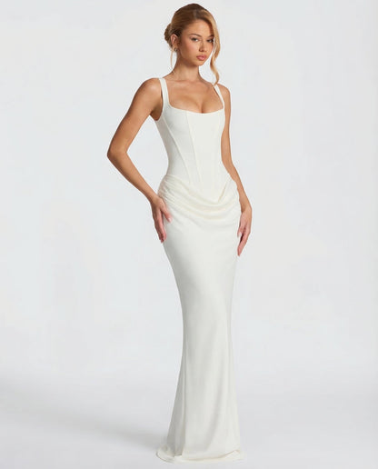 Elira Hourglass Maxi Dress