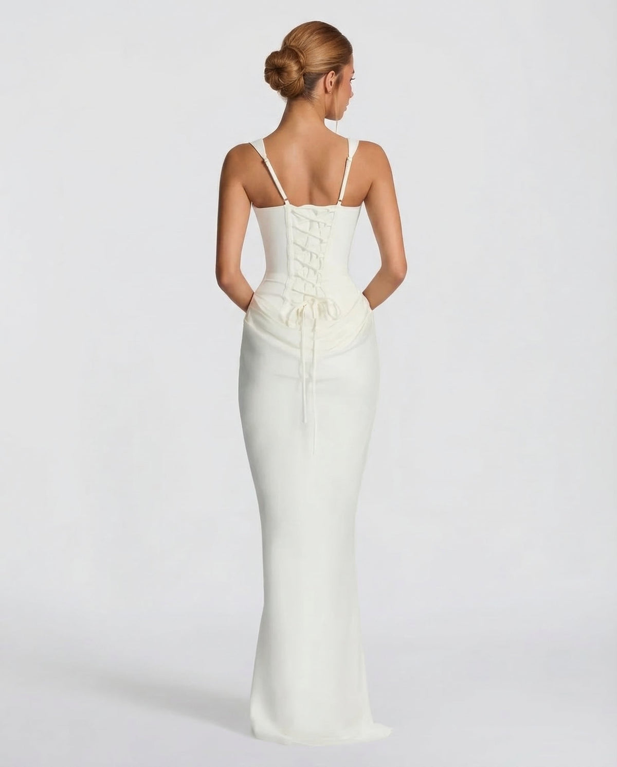 Elira Hourglass Maxi Dress