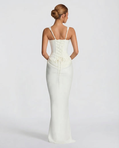 Elira Hourglass Maxi Dress