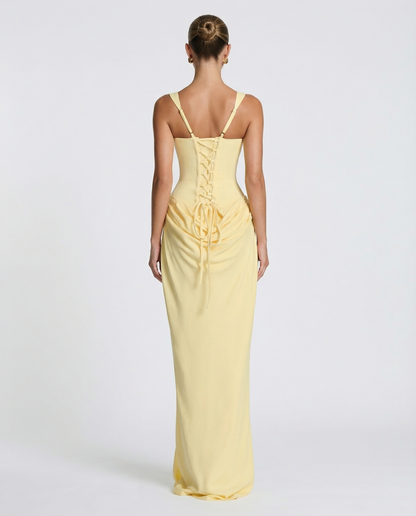 Elira Hourglass Maxi Dress