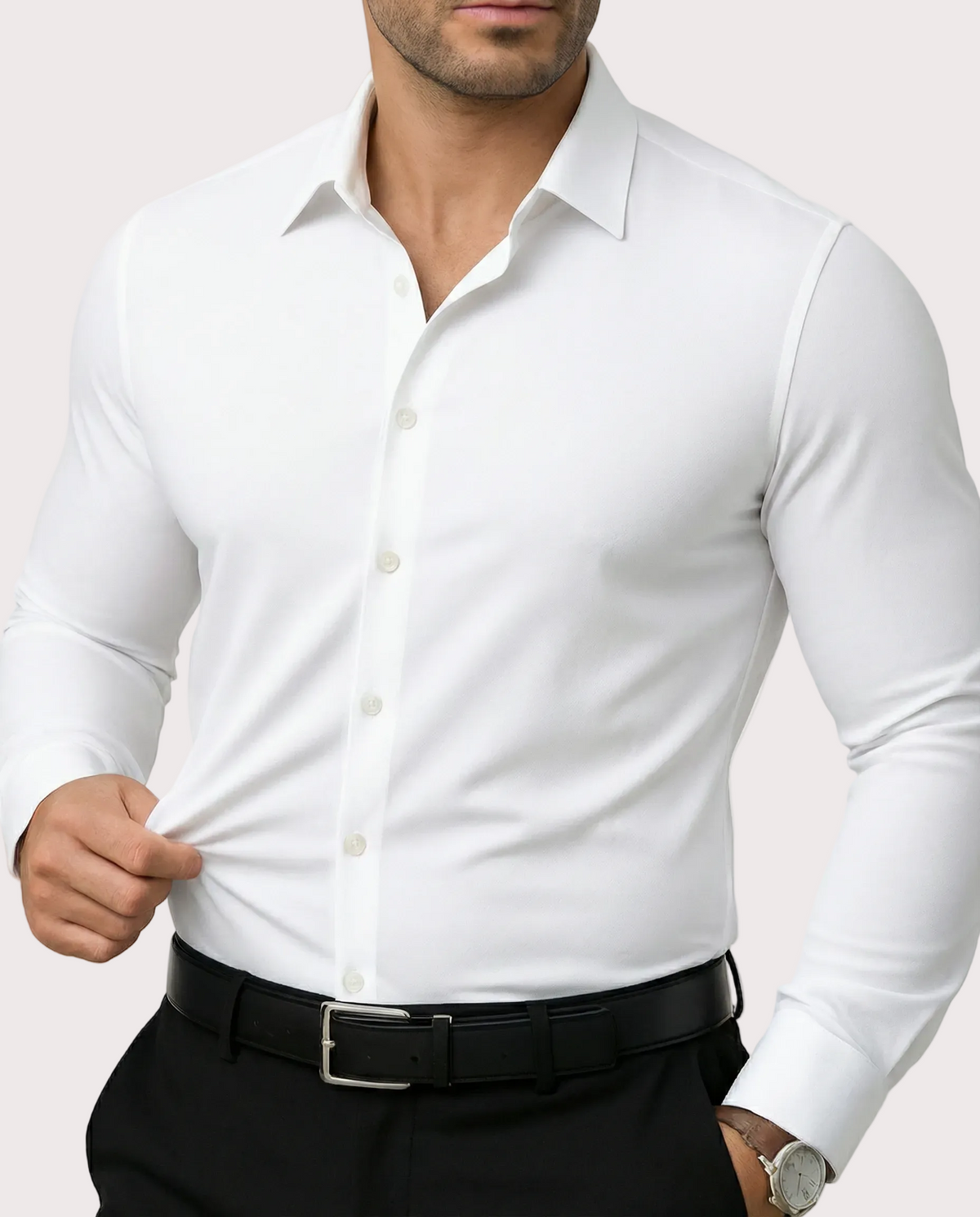 Arden Blue Stretch Shirt 3-Pack