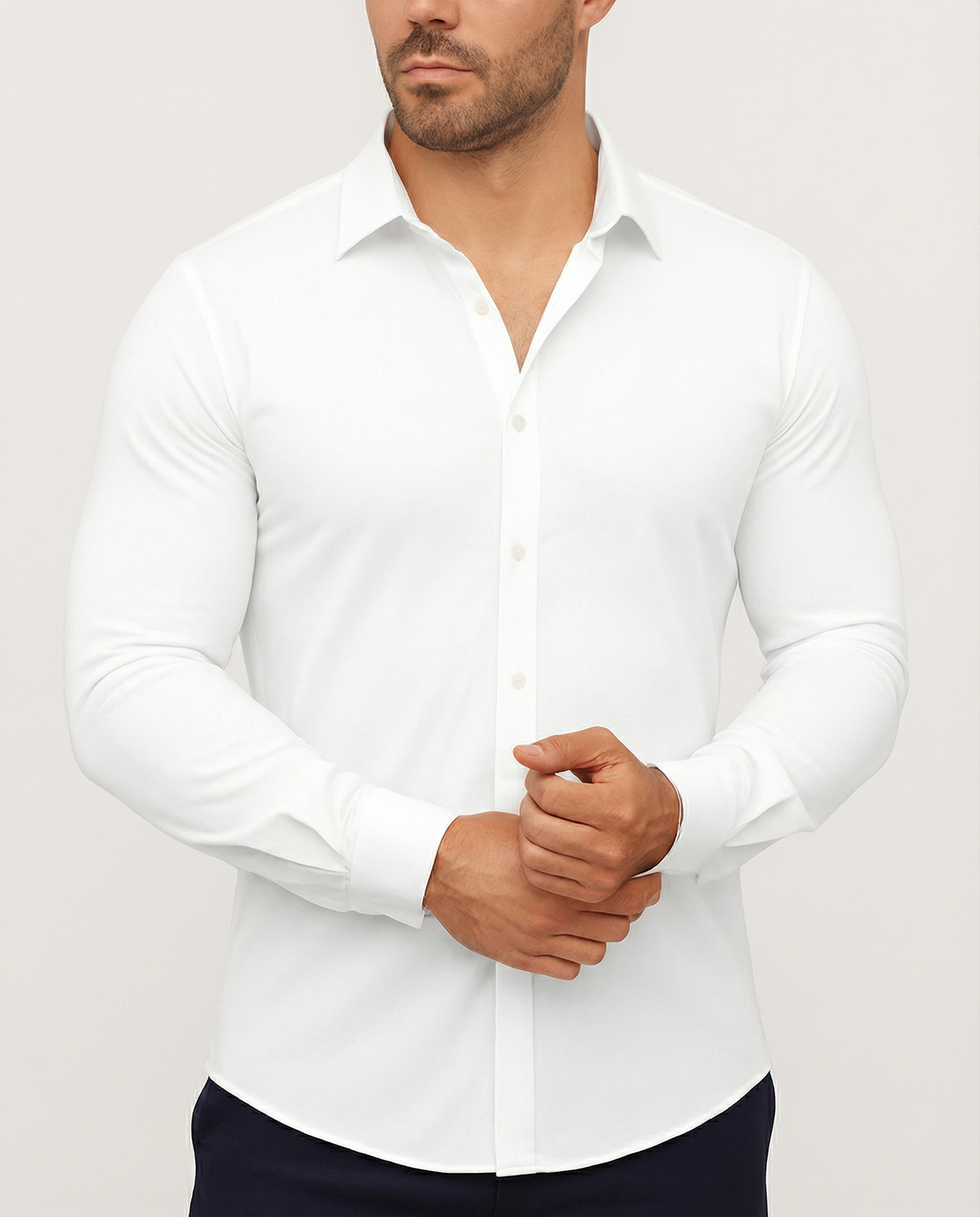 Arden Blue Stretch Shirt 3-Pack