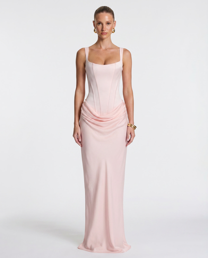 Elira Hourglass Maxi Dress