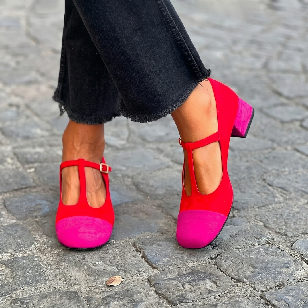 CORVELLE CLASSIC HEEL LOAFERS