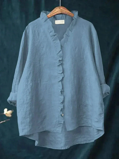 ELINE LINEN BLOUSE
