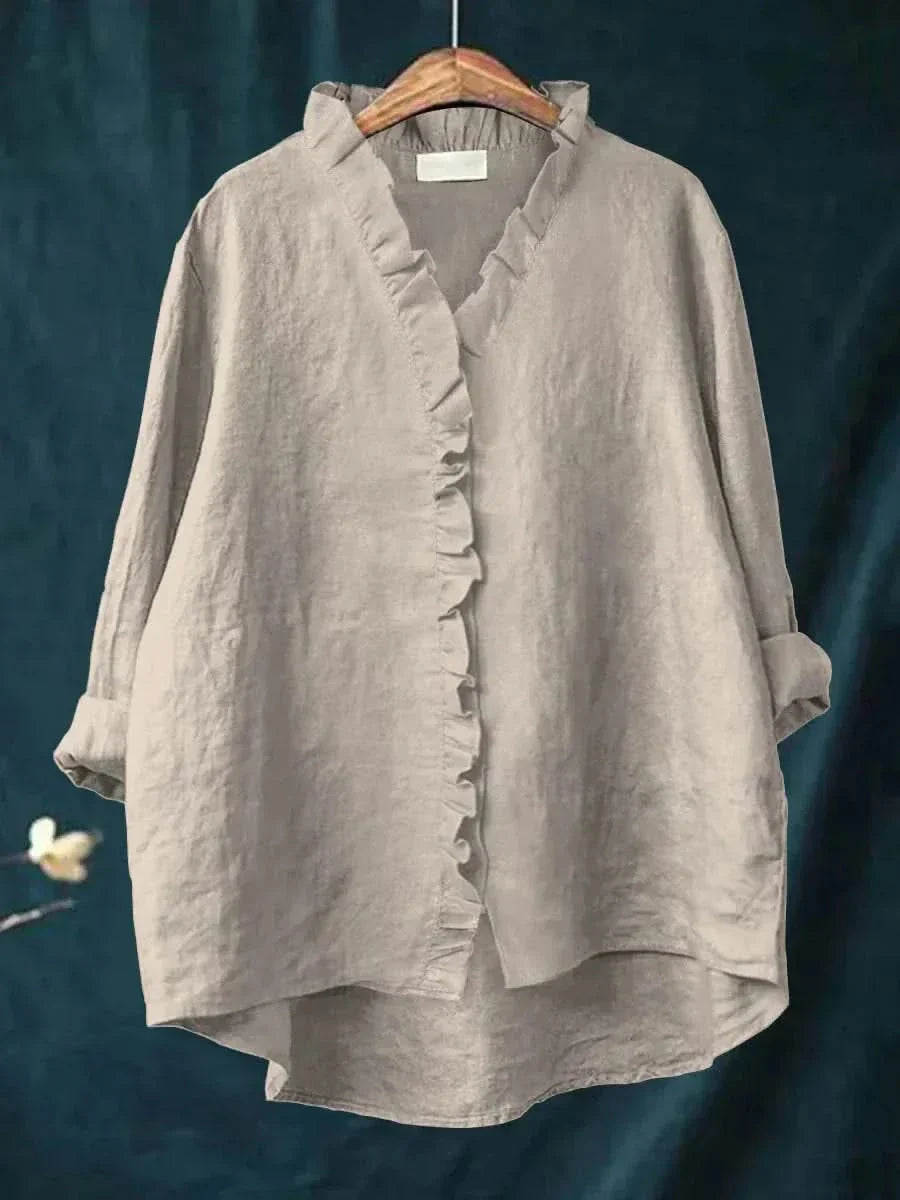 ELINE LINEN BLOUSE