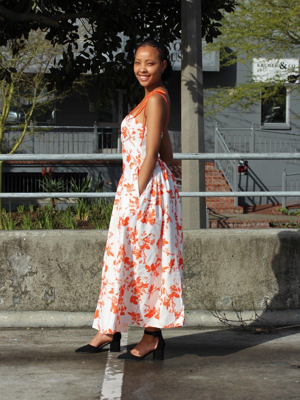 Serelina Sweetheart Strap Maxi Dress