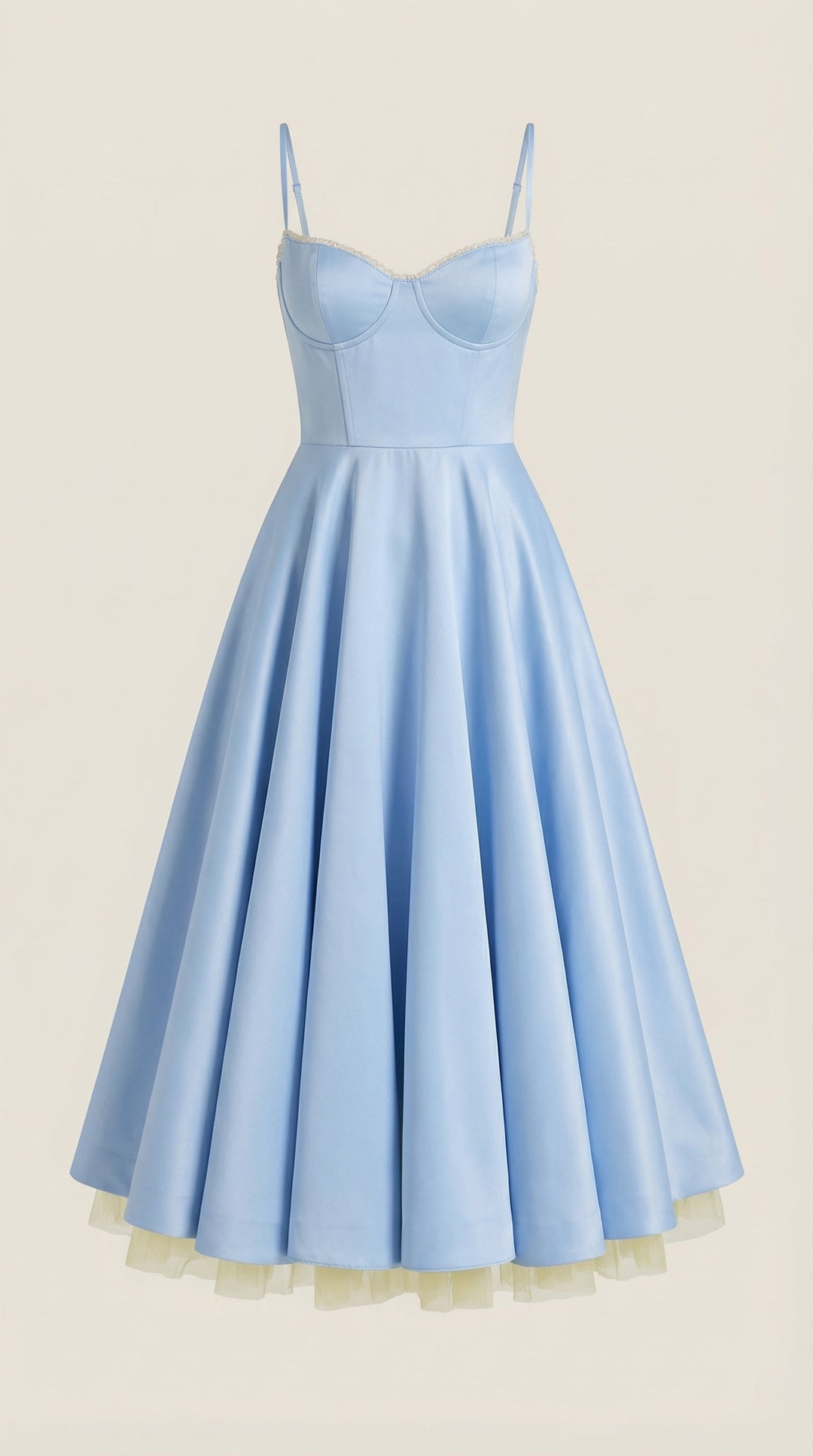 Elowira Tulle Midi Dress