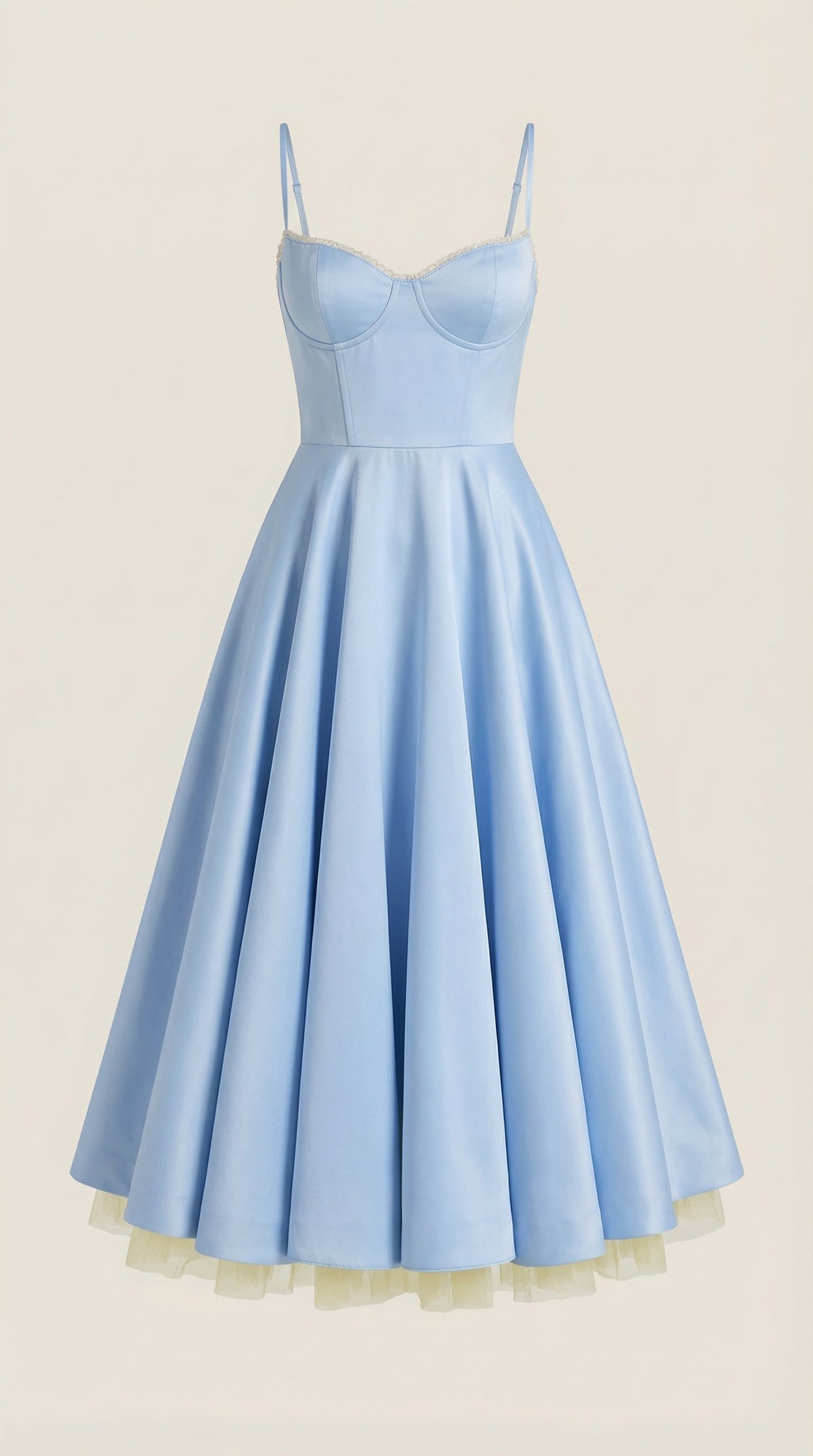Elowira Tulle Midi Dress
