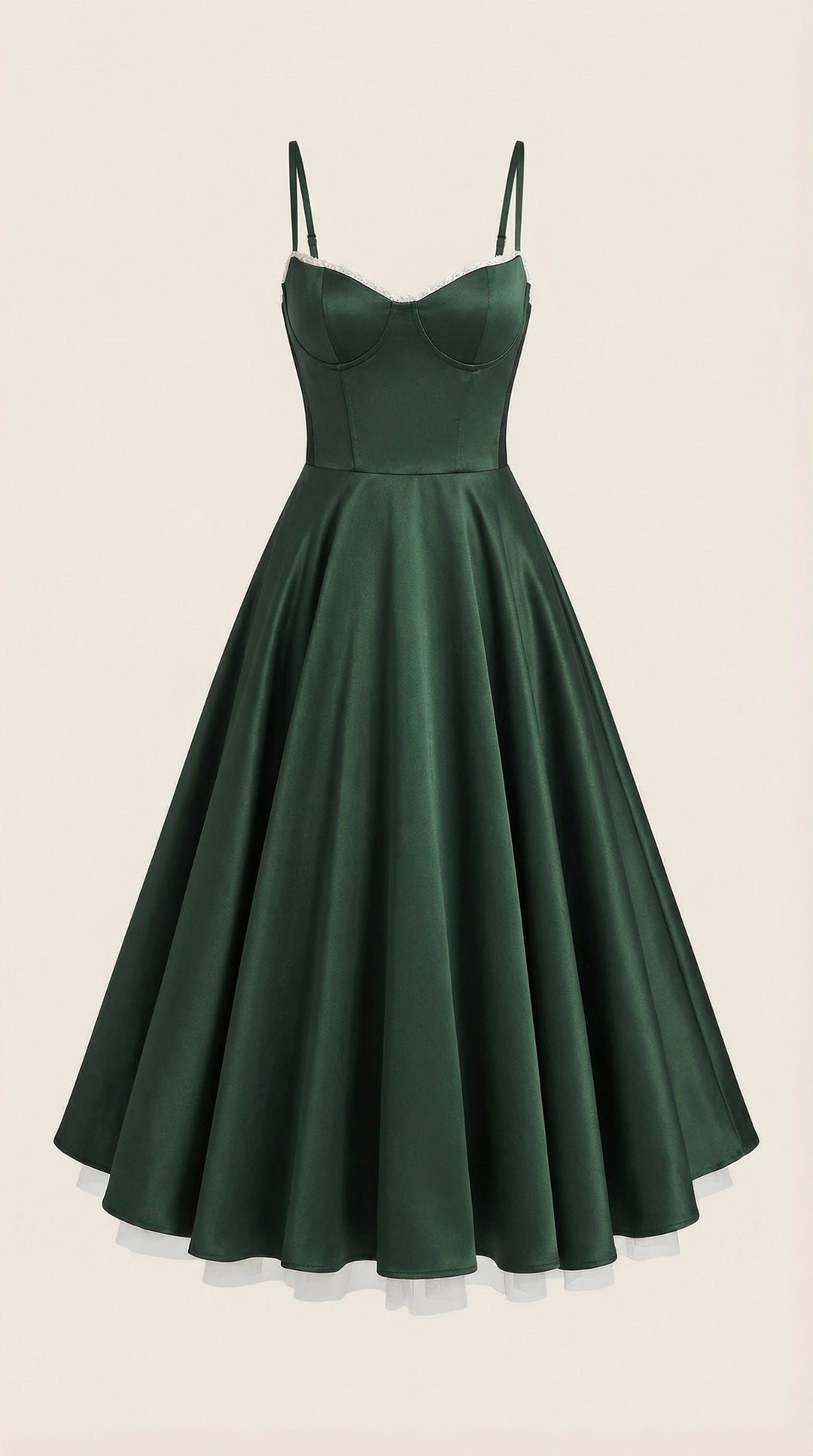 Elowira Tulle Midi Dress