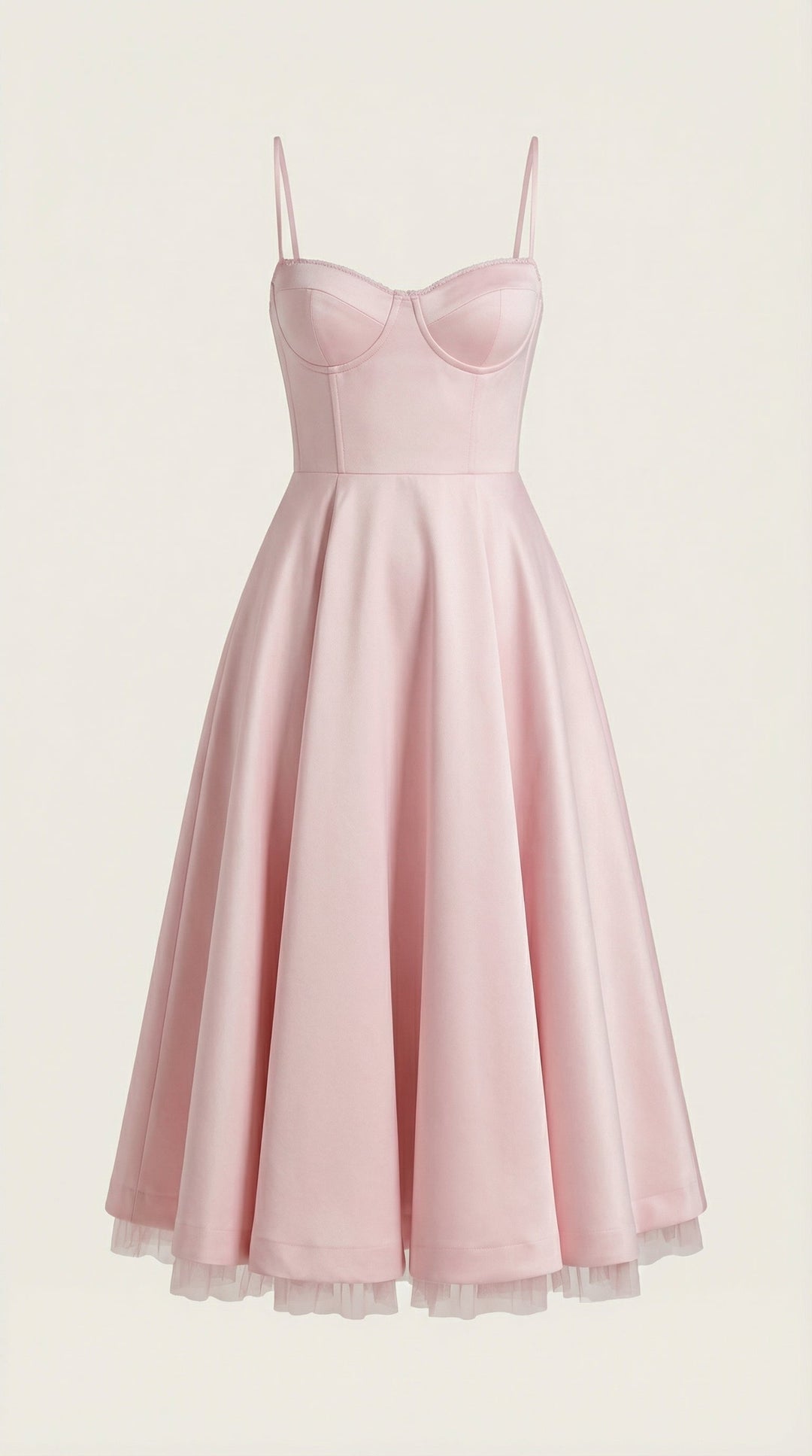 Elowira Tulle Midi Dress