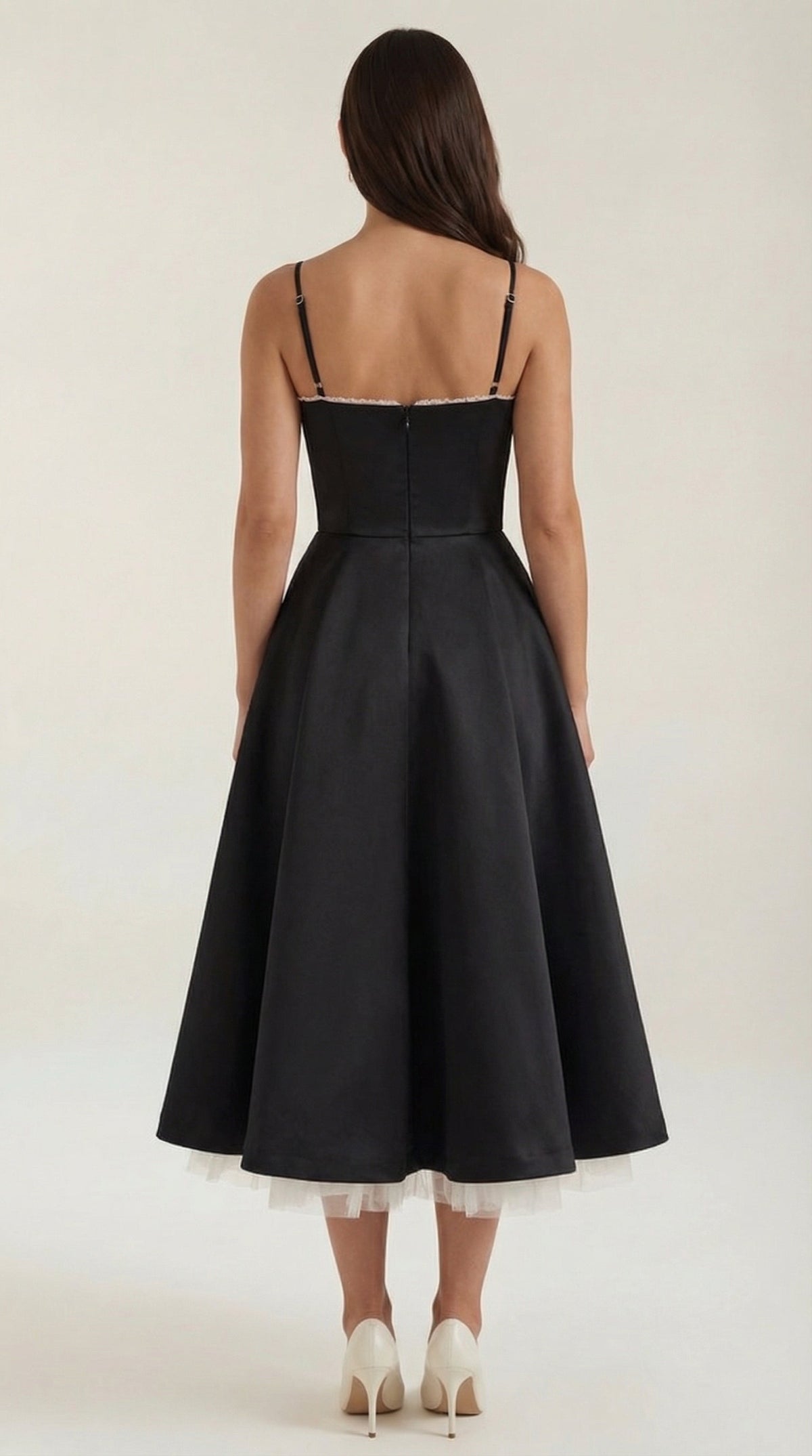 Elowira Tulle Midi Dress