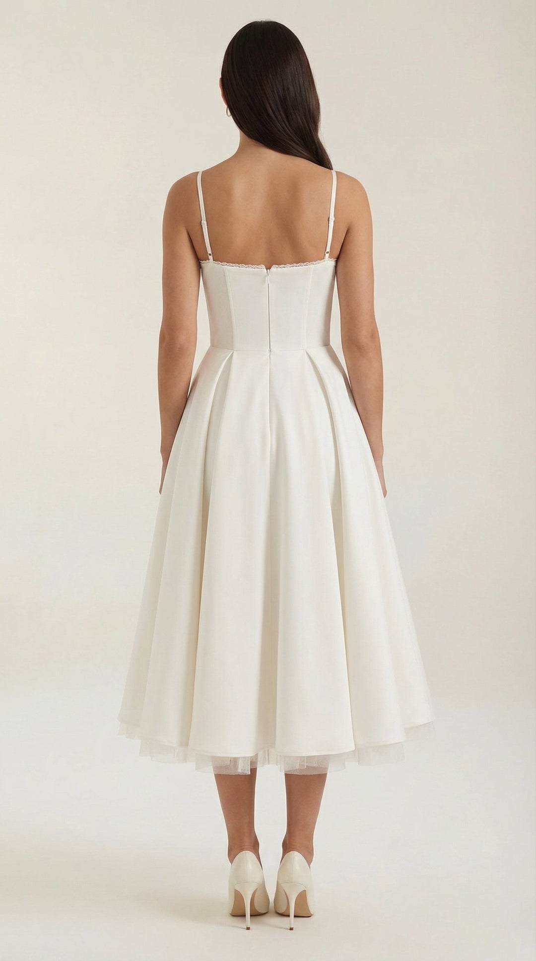 Elowira Tulle Midi Dress