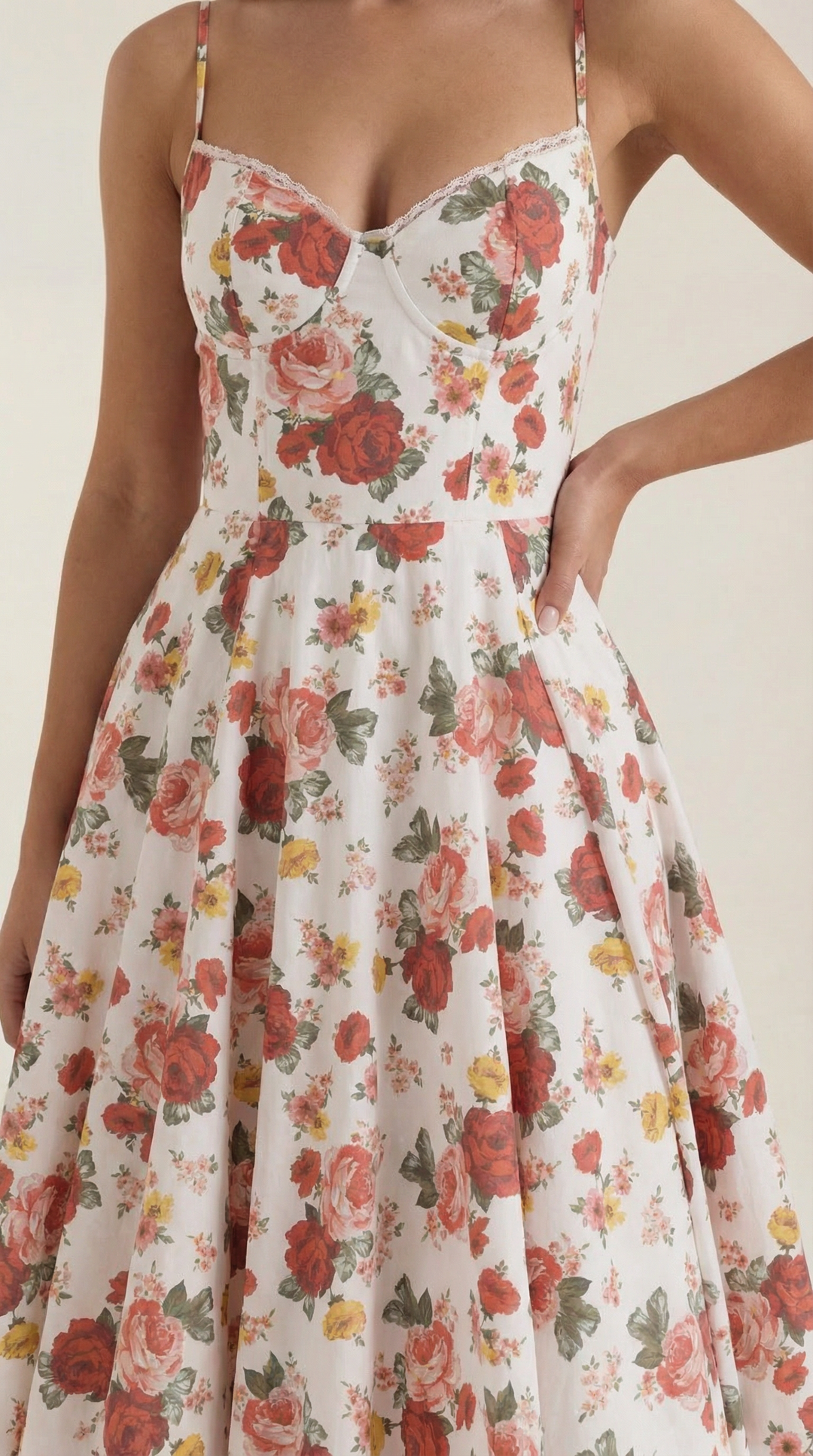 Elowira Tulle Midi Dress