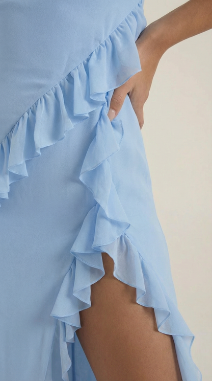 Serelina Ruffle Maxi Dress
