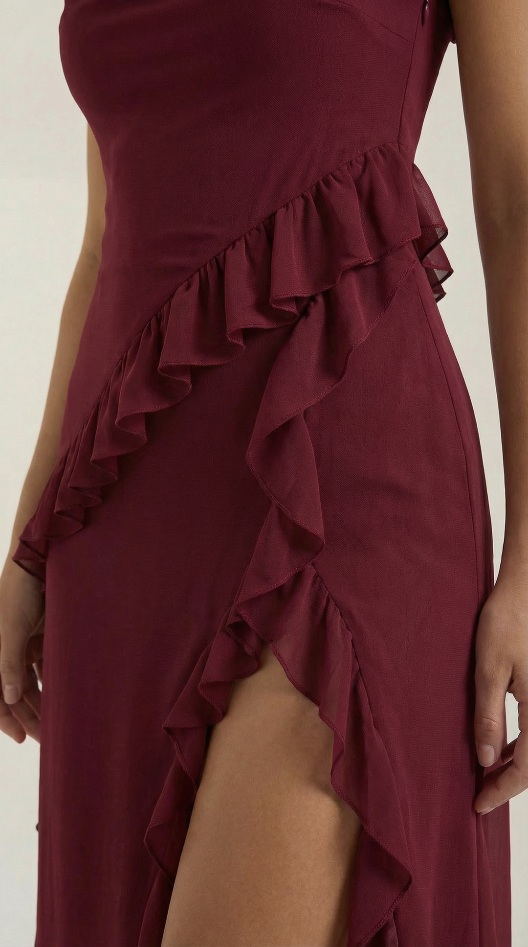 Serelina Ruffle Maxi Dress