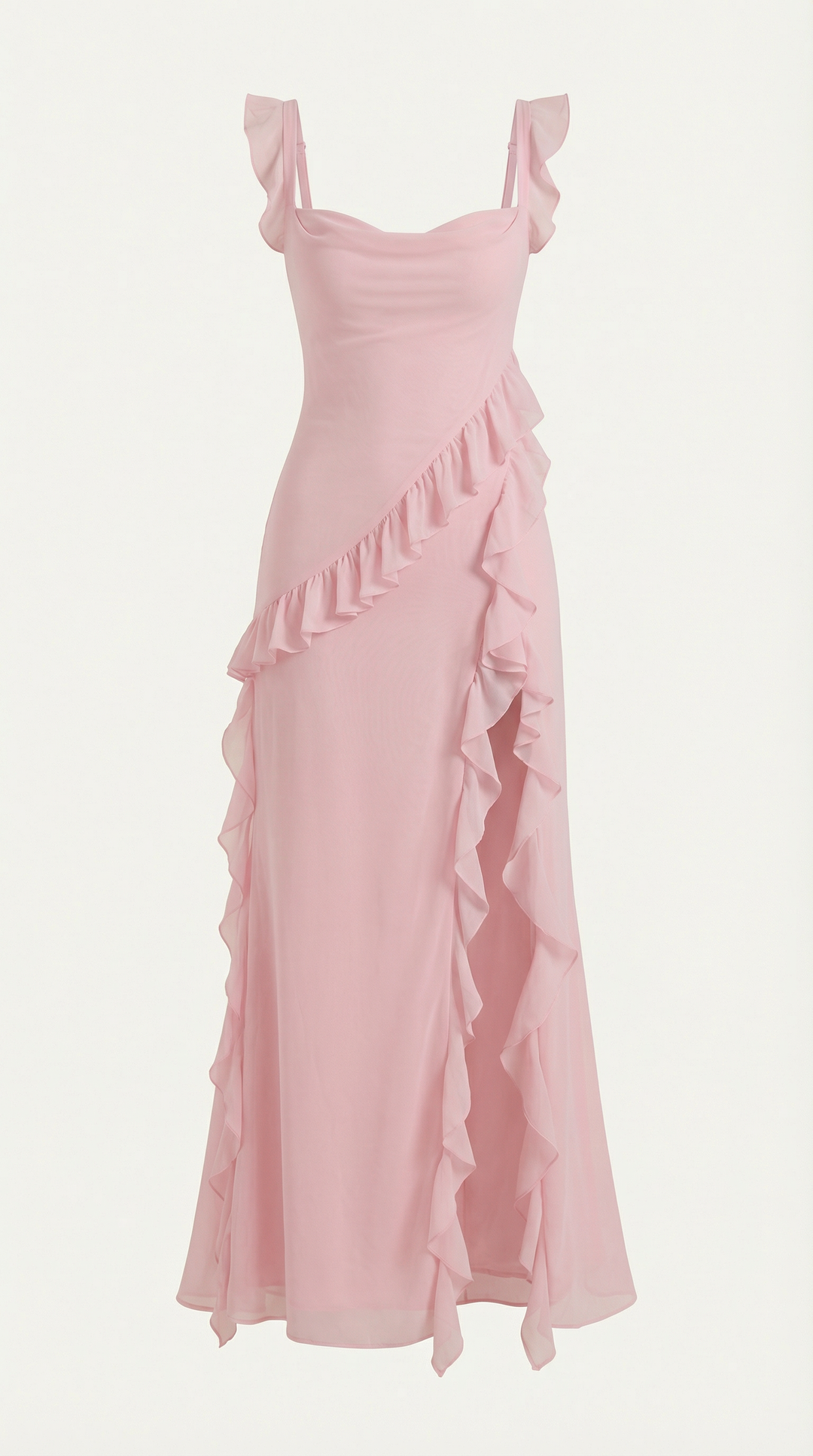 Serelina Ruffle Maxi Dress