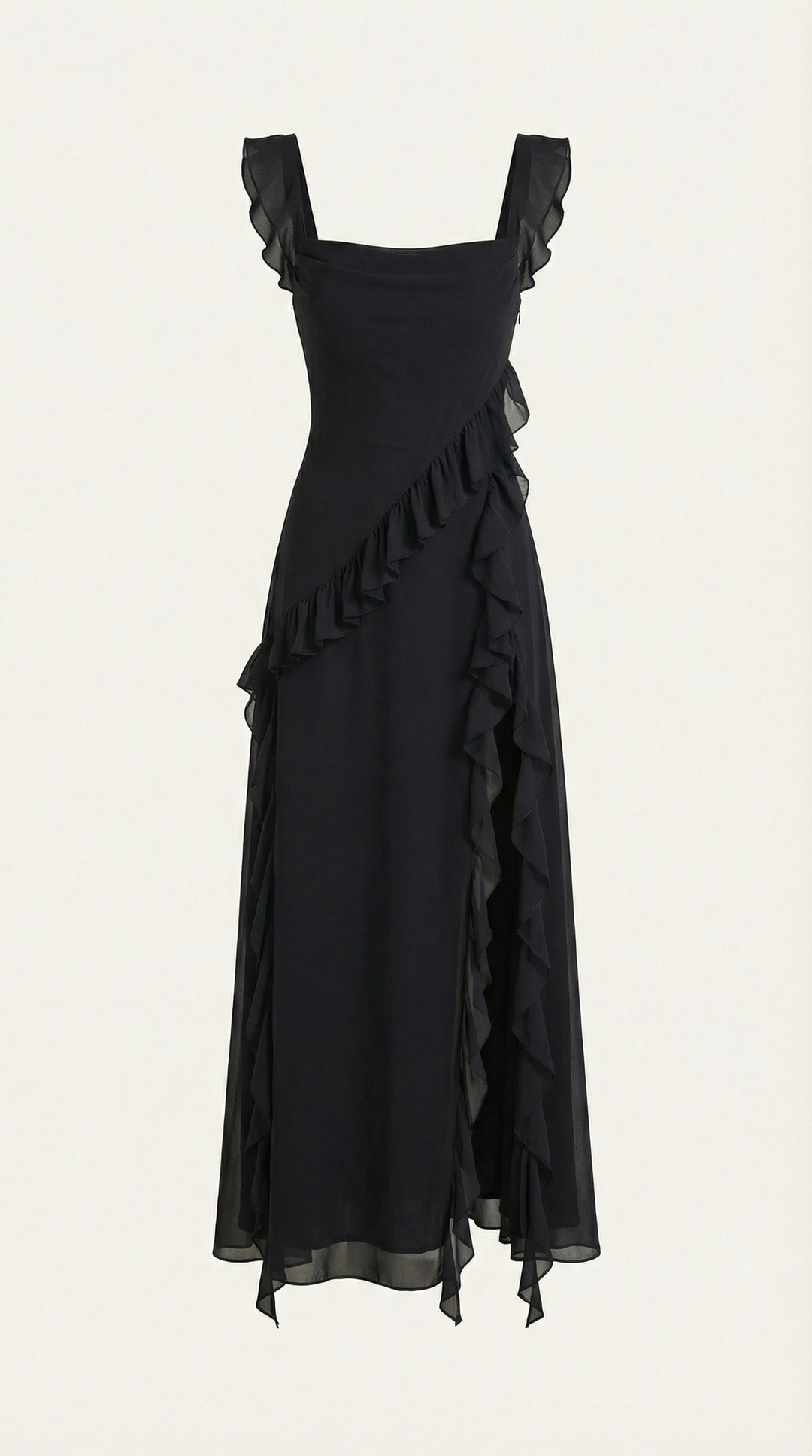 Serelina Ruffle Maxi Dress